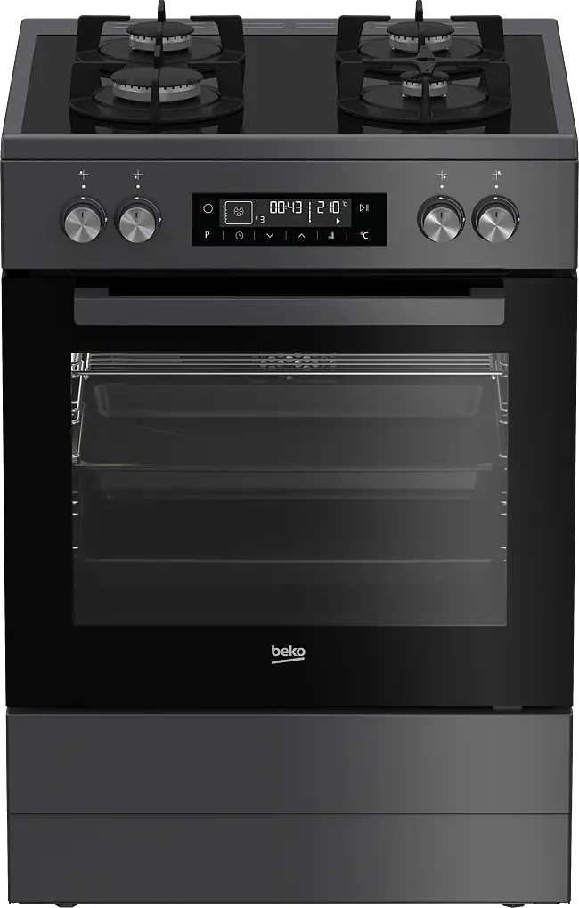 Beko 60cm Vitroceramic Inox