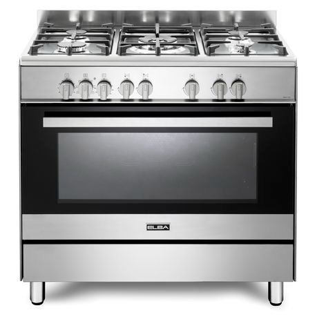 Gas Electric Cooker with 5 Gas Burner