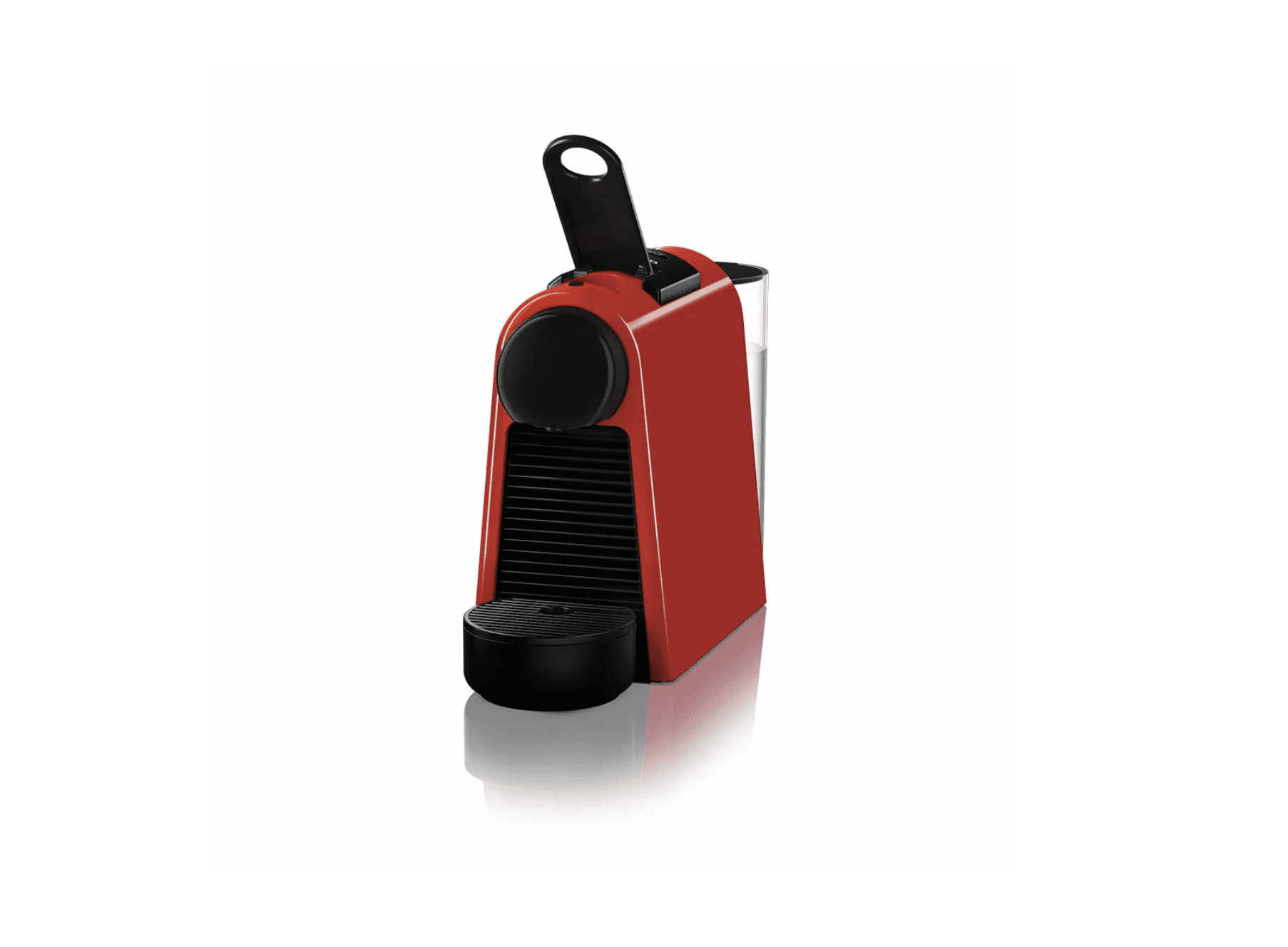 Nespresso Essenza Mini Coffee Machine - Ruby Red