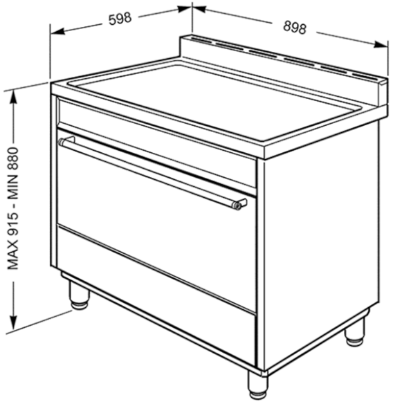 Full Gas Stainless Steel Cooker