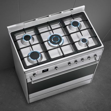 Smeg Concert Cooker Full Gas 5 Burner